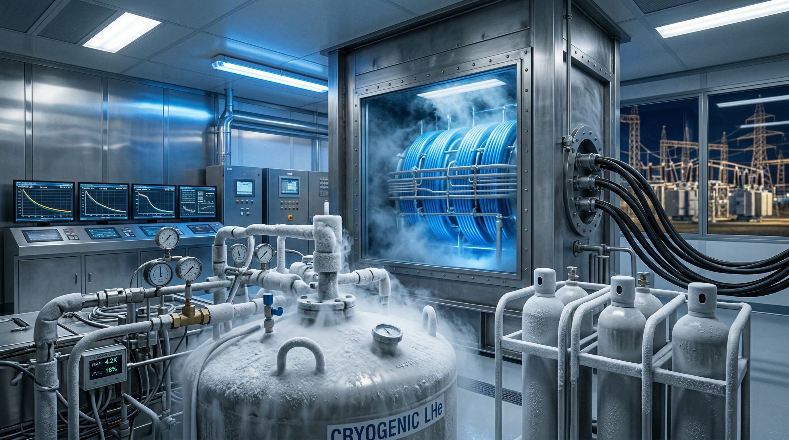 Helium Scarcity Threatens Cryogenic Energy Storage Tech