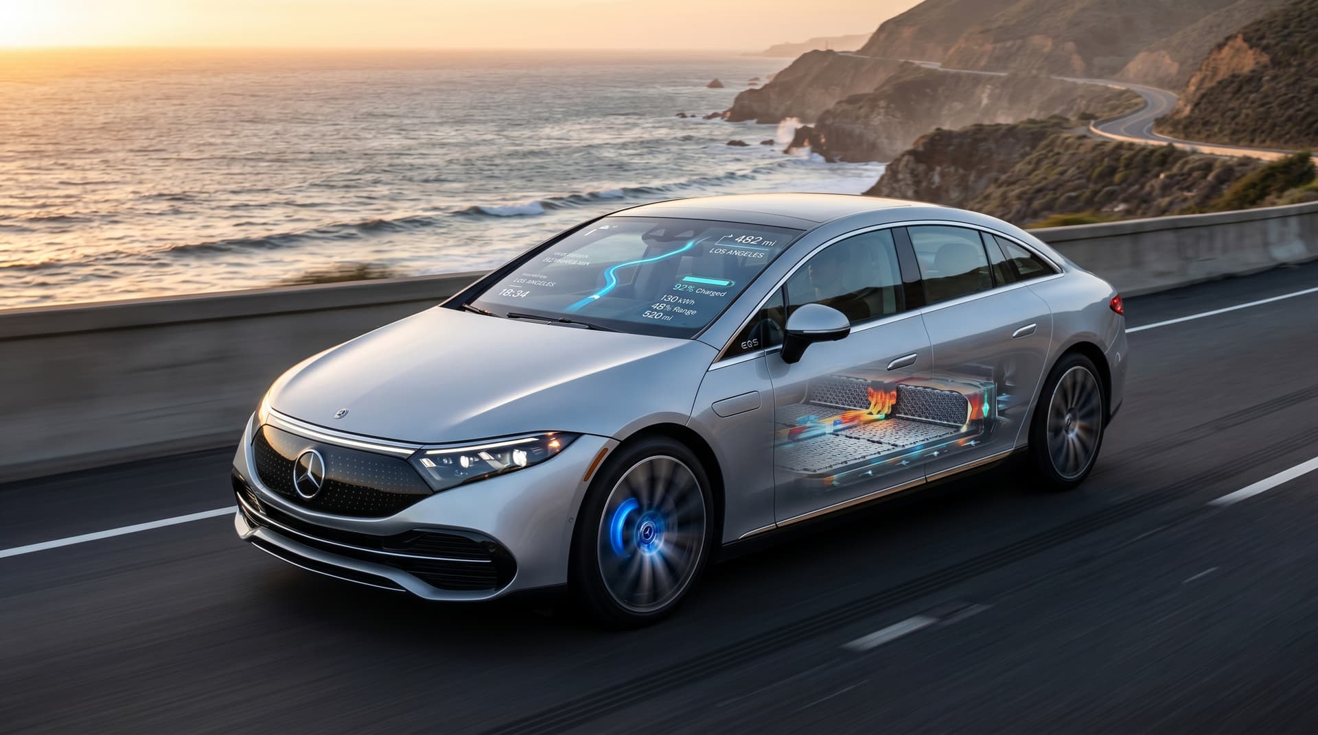 2027 Mercedes EQS Battery Delivers 522-Mile Range