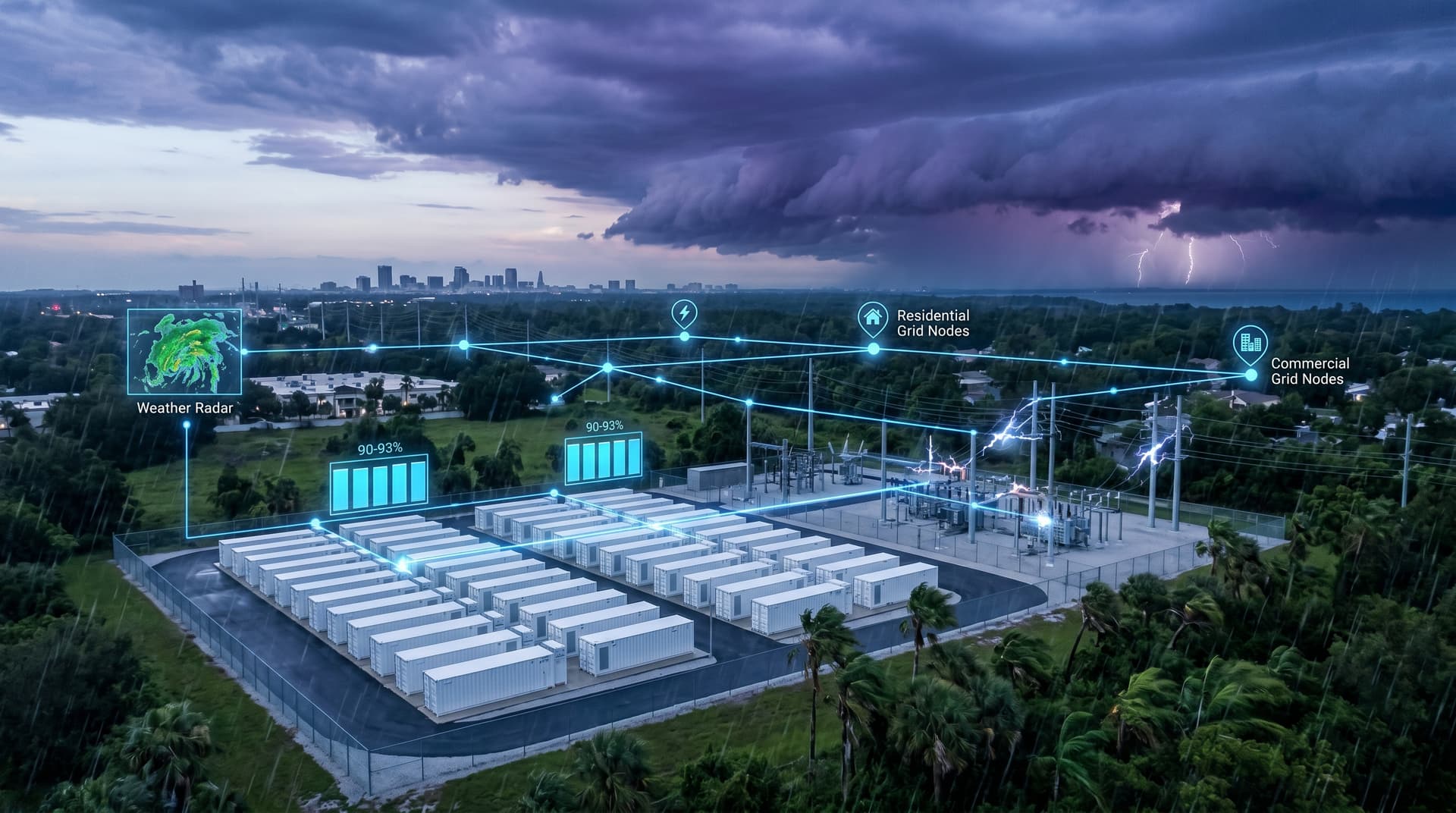 Orlando Lab Deploys AI Grid Storage Resilience Achieving 85-95% RTE