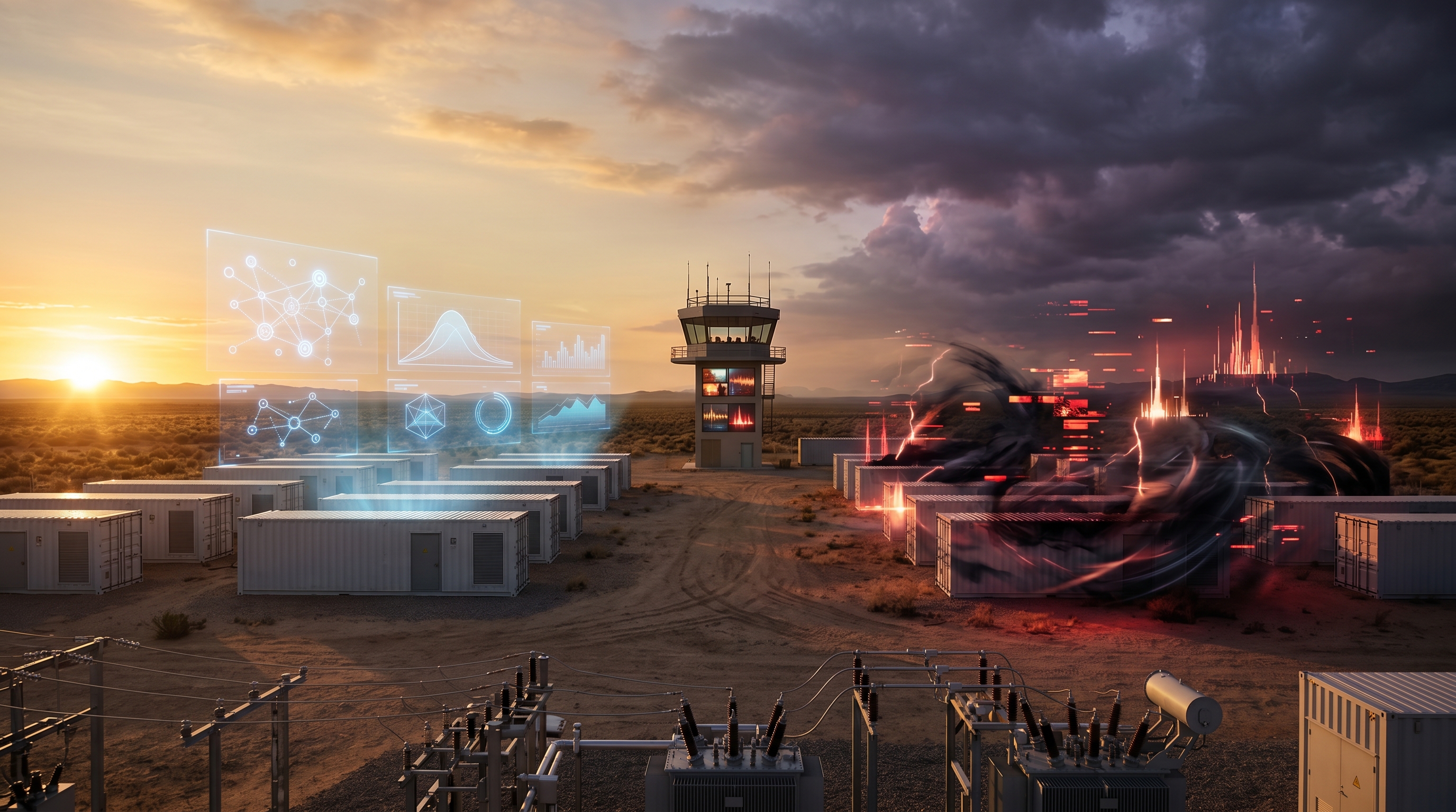 AI Risk Paradox Hits Energy Storage: Fear Index Drops to 23